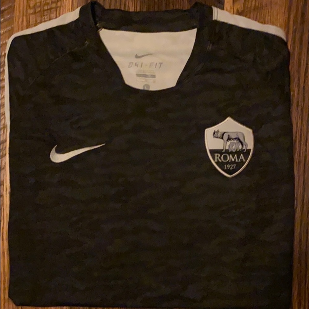 EUC 2015 AS Roma short sleeve soccer